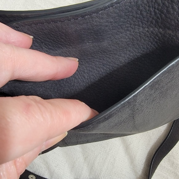 Rebecca Minkoff Small Darren Studded Shoulder Bag Black‎ Suede - Picture 5 of 16